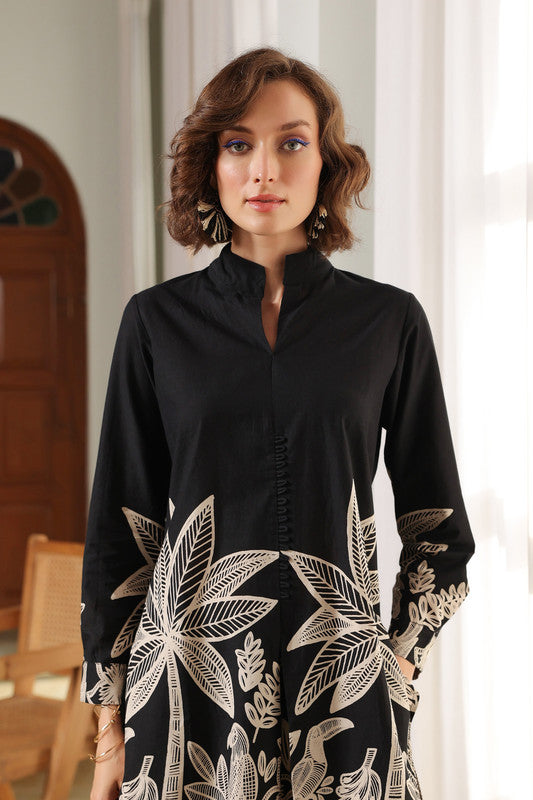 Midnight Aloha Cotton Co-ord Set