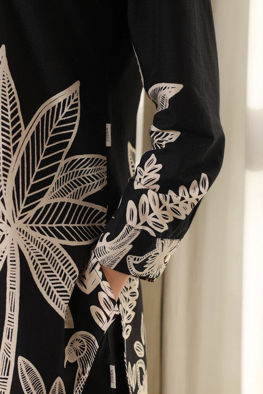 Midnight Aloha Cotton Co-ord Set