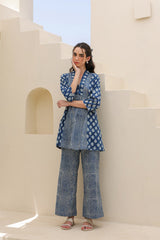 Sailing Blue Cotton Co-ord Set