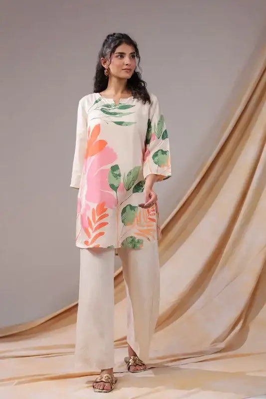 Pastel Garden Cotton co ord set