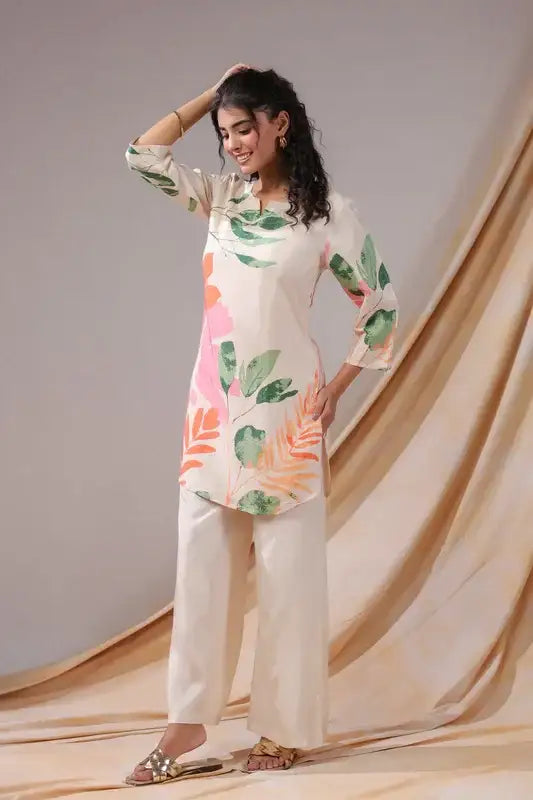 Pastel Garden Cotton co ord set
