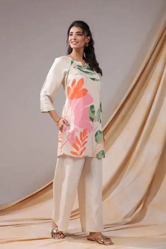 Pastel Garden Cotton co ord set