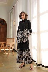 Midnight Aloha Cotton Co-ord Set
