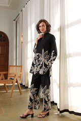 Midnight Aloha Cotton Co-ord Set