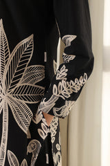 Midnight Aloha Cotton Co-ord Set