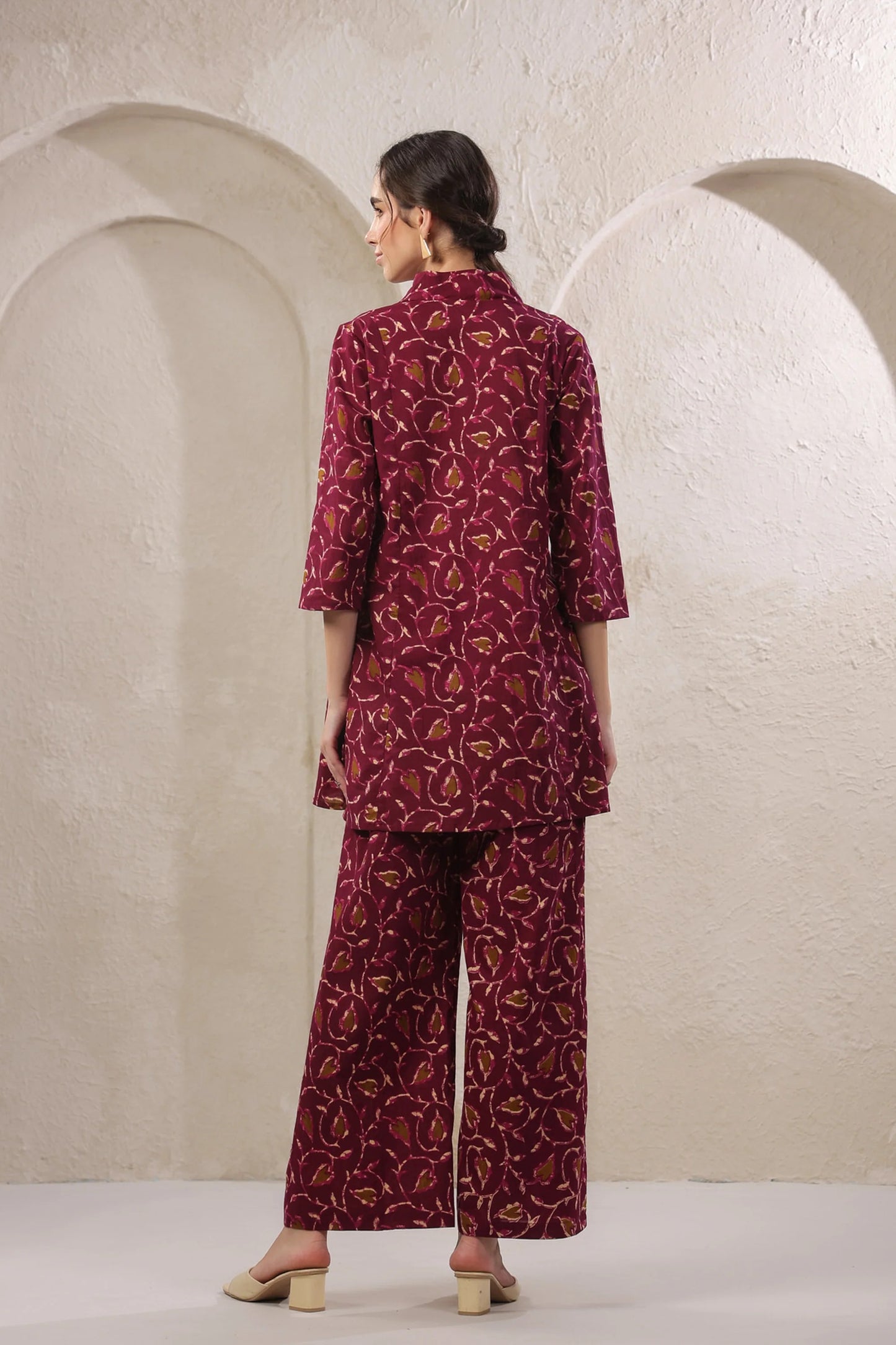 Mulberry Muse Printed Cotton Co-ord Set