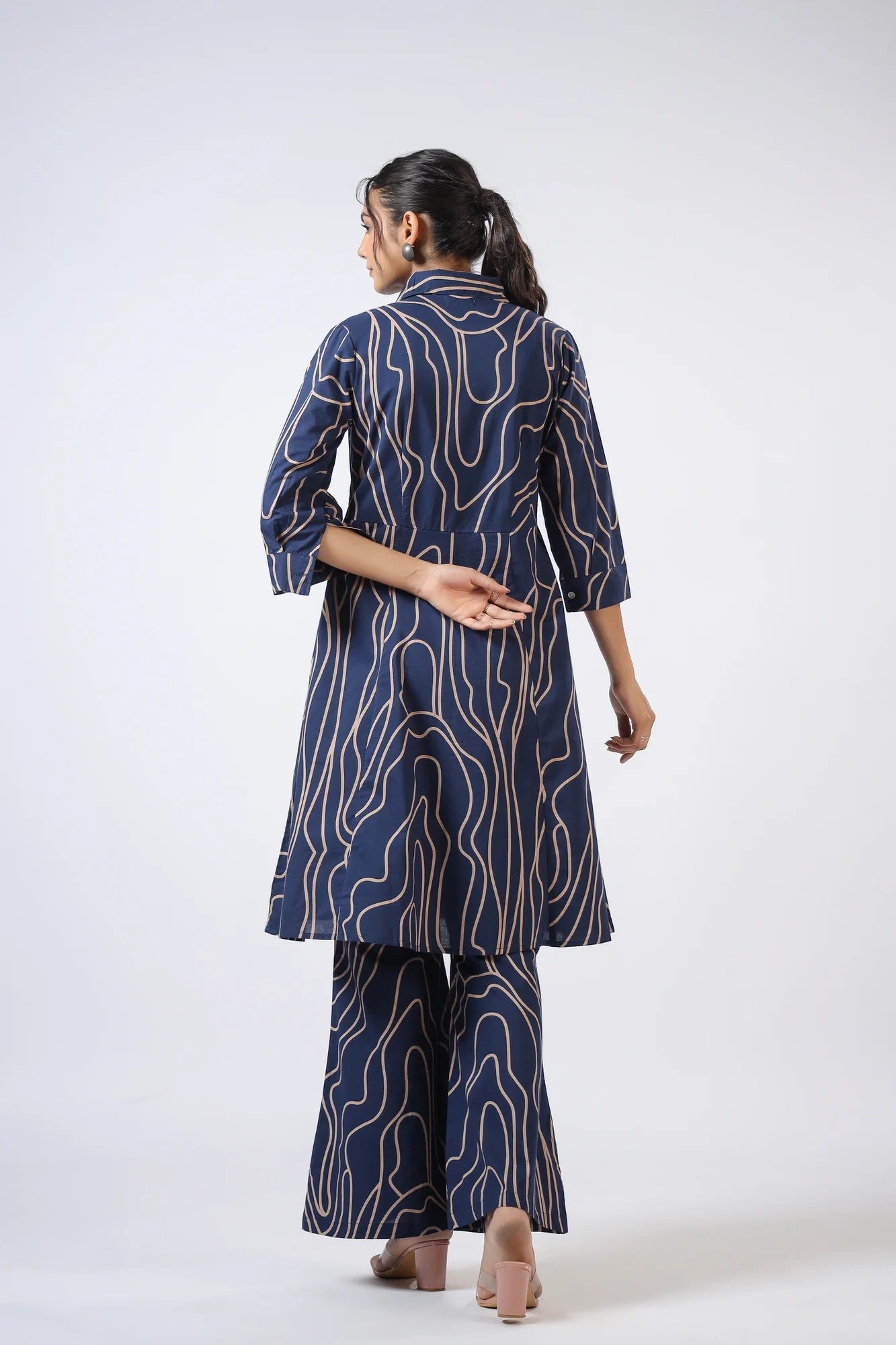 Whimy Wavy Three Piece Cotton Co-ord Set