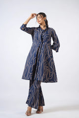 Whimy Wavy Three Piece Cotton Co-ord Set