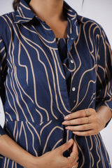 Whimy Wavy Three Piece Cotton Co-ord Set