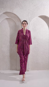 Mulberry Muse Printed Cotton Co-ord Set