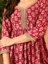 Cotton Printed Embellished Tunic